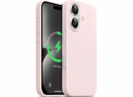 CRONG Barevný kryt magnetické pouzdro iPhone 16 MagSafe (pískově růžové)