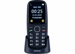 Mesmed Mobilní telefon pro seniory Mescomp MT-166 Edgar Elegant 4GB