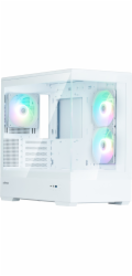 Zalman P30 V2 MicroATX Mini Tower 3 ventilátory RGB bílé pouzdro