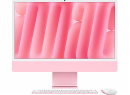 Apple iMac 24 palců: M4 10/10, 16 GB, 256 GB SSD – růžový