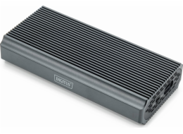 Digitus Kryt USB 4.0 typu C pro hliníkové SSD M.2 NVMe 40 Gb/s, bez použití nářadí