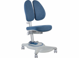 Ergo Office Ergonomická židle pro děti ER-484N nastavitelná opěrka hlavy, nastavitelná výška, max 75kg.