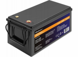 Qoltec LiFePO4 Lithium Iron Phosphate Baterie | 12,8V | 200Ah | 2560Wh | BMS