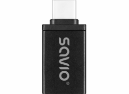 Savio Adaptér USB-A 3.1 (F)-USB-C 3.1 (M) AK-80