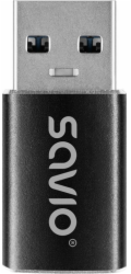 Savio USB-C 3.1 (F) - USB-A 3.1 (M) adaptér AK-81