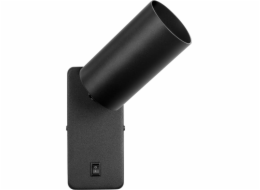 Maclean  Nástěnné svítidlo GU10 s vypínačem MCE369 B Black