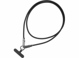 TB 2v1 USB C kabel Lanyard 1m Black