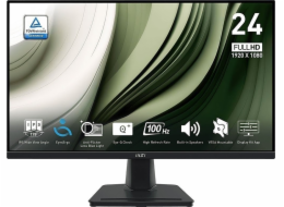 MSI Monitor 23,8" PRO MP245G LED/FHD/plochý/100Hz/černý
