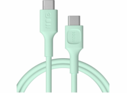 Green Cell USB-C-USB-C PowerFlex 100W silikonový kabel 1,2m zelený