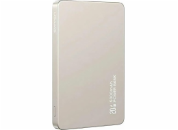USAMS PowerBank 5000mAh 20W indukční Magsafe PD Fast Charge titan