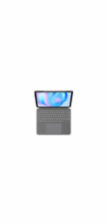 Logitech Combo Touch - Klávesnice a pouzdro - s trackpad - podsvícení - Apple Smart connector - AZERTY - francouzská - oxfordská šedá - pro Apple 13-inch iPad Air (M2, M3)