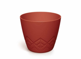 Hrnec Prosperplast ARECO, plast, O 19,8 cm, červený