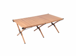 Kempingový stůl Outliner, hnědý, 118 cm x 63 cm x 43 cm