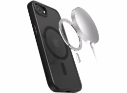 CRONG Kryt Hybrid Frost MAG - iPhone 16e MagSafe Black Case