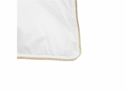 Polštář Masterjero Premium Fauxdown LOW, bílý, 50 x 70 cm