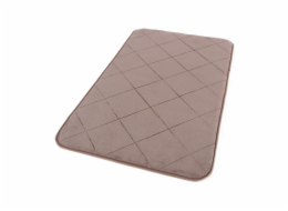 Koupelnová předložka Domoletti ma3456b, hnědá, 50 x 80 cm