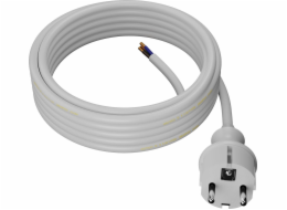 AWTools KABEL SE ZÁSTRČKOU 1,5m 3x1,0 BÍLÁ H05VV-F