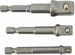 AWTools ADAPTÉRY HEX ZÁSUVEK 3ks. 1/4``-3/8``-1/2`` AW37903