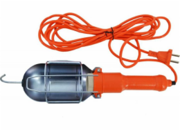 AWTools dílenská lampa oranžová 220V 5m gumová (AW17710)