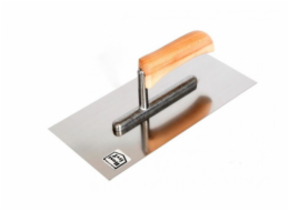 AWTools Kovové hladítko 270mm dřevěná rukojeť na hliníkové noze AW30205