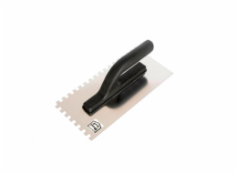 AWTools Kovové hladítko s plastovou rukojetí, ozubené, 8mm, 270mm (AW30209)