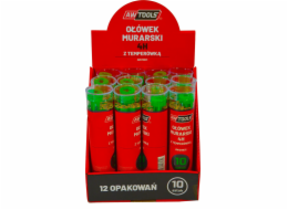 AWTools TUŽKA NA ZEDNICTVÍ 4H ZELENÁ NA KÁMEN/CIHLU 10 KUSŮ AW29601