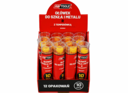 AWTools TUŽKA NA SKLO A KOV R ŽLUTÁ 10 KUSŮ AW29602