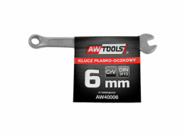 AWTools 6mm otevřený klíč (AW40006)