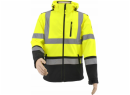 Pánská bunda AWTools SOFTSHELL JACKET T3 MIKINA/ REFLEXNÍ/ XXL