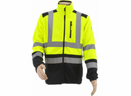 AWTools T3 FLÍSOVÁ BUNDA/ REFLEXNÍ ŽLUTÁ/ XL
