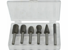 AWTools STOPKOVÉ FRÉZY NA KOV FI 6mm sada 6 ks.