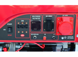 AWTools BENZÍNOVÝ GENERÁTOR 5,0kW 230/400V BLACK LINE