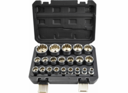 AWTools SPLINE SOCKET SET 21ks. 12-ÚHELNÝ. BLACKLINE AWTools SPLINE SOCKET SET 21ks. 12-ÚHELNÝ. BLACKLINE