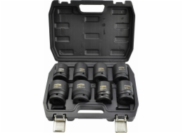 AWTools 3/4 sada rázových nástrčných klíčů 8 ks. BlackLine