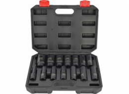 AWTools SADA RÁZOVÝCH NÁSTROJŮ AWTOOLS 1/2" 14dílná BLACK LINE