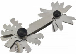 AWTools METRICKÝ ZÁVIT HŘEBENOVÝ ROZMĚR 60° 24 ŠABLON 0,25 - 6,0 mm