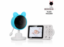 EVOLVEO Baby Monitor N3, LCD displej, IR přísvit, modrá