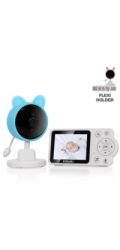 EVOLVEO Baby Monitor N3, LCD displej, IR přísvit, modrá