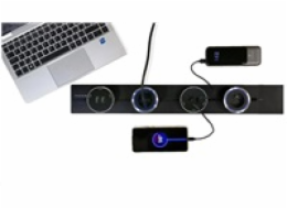 Viking zásuvková lišta LP40 povrchová, šedá