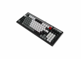 A4tech Bloody B950 podsvícená mechanická herní klávesnice RGB, Brown Switch, USB, CZ,  šedá