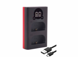 Baxxtar Pro Ladegerät LCD Dual für LP-E6