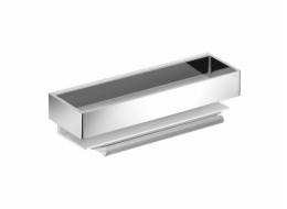 Keuco Edition 11 Shower Basket with Glass Wiper Alu/chrom