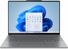 Lenovo Yoga Slim 7i Gen 9 Aura Edition Intel Core Ultra 7 256V Laptop 38,9 cm (15.3") Dotyková obrazovka 2.8K 16 GB LPDDR5x-SDRAM 512 GB SSD Wi-Fi 7 (802.11be) Windows 11 Home Šedá