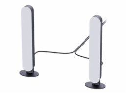 Solight LED RGB osvětlení Gaming, dálkový ovladač, zvukový senzor, USB