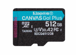 Kingston Technology Canvas Go! Plus 512 GB MicroSD UHS-I Třída 10