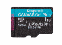 Kingston Canvas Go! Plus - Paměťová karta flash - 1 TB - A2 / Video Class V30 / UHS-I U3 / Class10 - microSDXC UHS-I