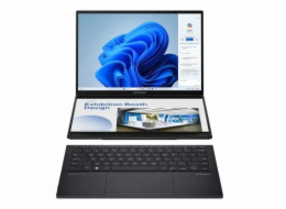 ASUS Zenbook Duo UX8406CA-PZ067X ARL H Core Ultra 7 14,0“ 3K 120Hz 400nits Lesklý 32GB LPDDR5X SSD1TB Intel Arc Graphics WLAN+BT Cam 75WHrs W11Pro Inkwell Gray