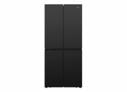 Hisense RQ563N4GB1 lednice s mrazničkou (vedle sebe) Stojací 454 l F Černá