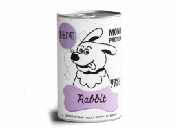 PAKA ZWIERZAKA Pepe Rabbit - vlhké krmivo pro psy - 400g