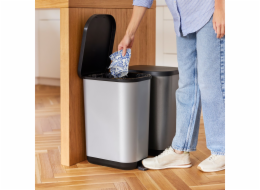 ROTHO Ribo White - odpadkový koš s pedálem – 35l